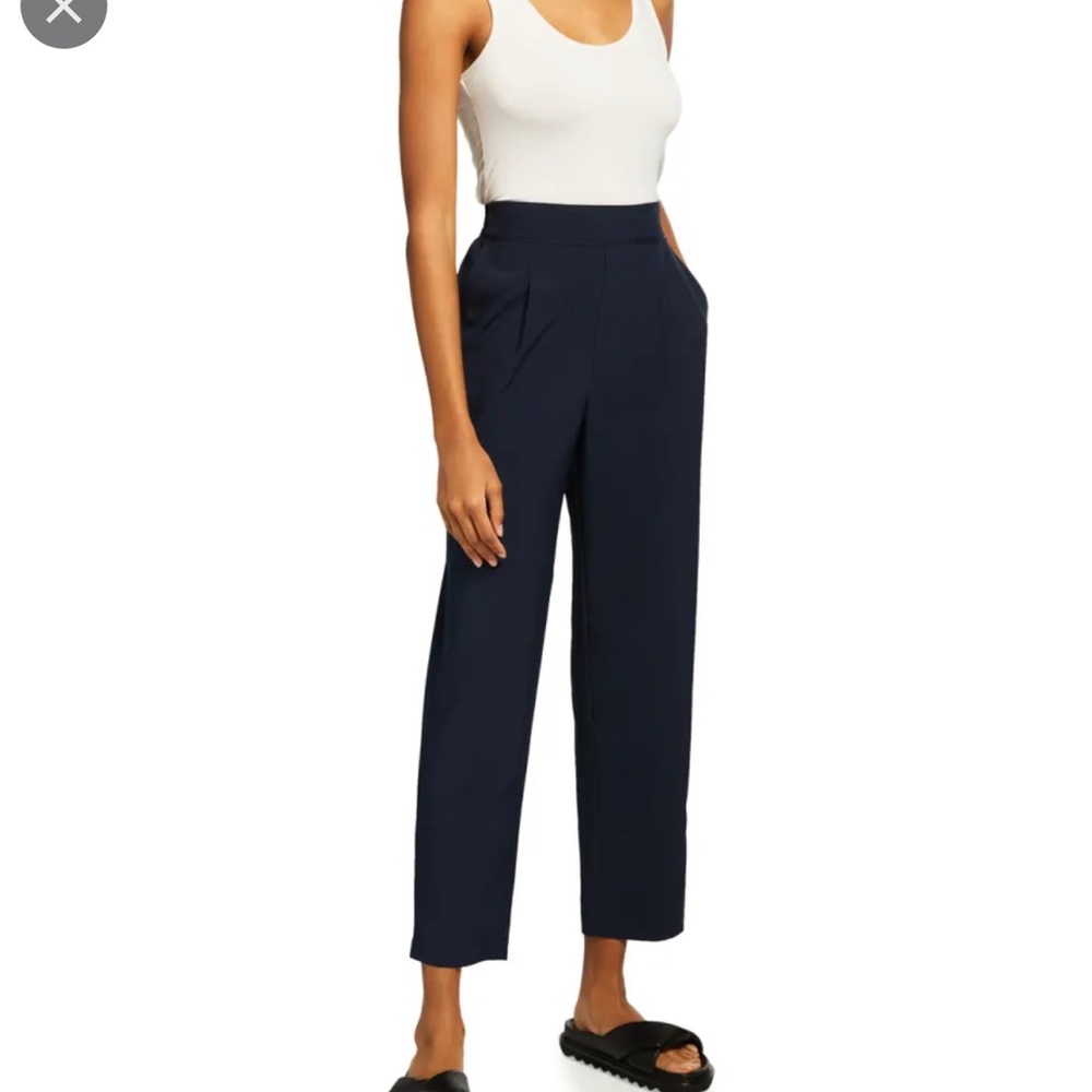 Kobi Halperin black silk Addie pant